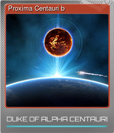 Series 1 - Card 1 of 6 - Proxima Centauri b