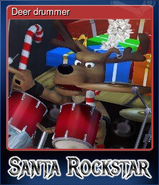 Series 1 - Card 2 of 5 - Deer drummer