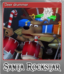 Series 1 - Card 2 of 5 - Deer drummer