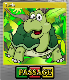 Series 1 - Card 2 of 6 - Turtle