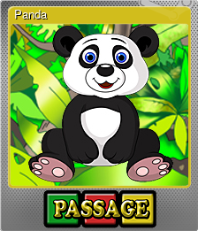Series 1 - Card 5 of 6 - Panda