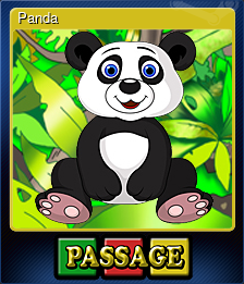 Series 1 - Card 5 of 6 - Panda