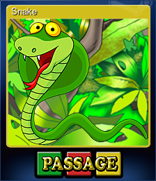 Series 1 - Card 6 of 6 - Snake