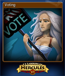 Series 1 - Card 3 of 7 - Voting