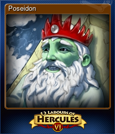 Series 1 - Card 1 of 7 - Poseidon