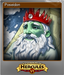 Series 1 - Card 1 of 7 - Poseidon