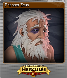 Series 1 - Card 2 of 7 - Prisoner Zeus