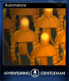 Series 1 - Card 3 of 7 - Automatons