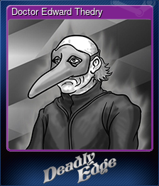 Series 1 - Card 1 of 6 - Doctor Edward Thedry