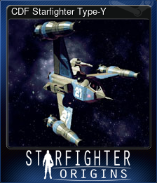 Series 1 - Card 2 of 10 - CDF Starfighter Type-Y