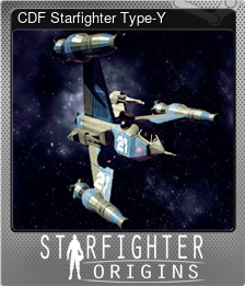 Series 1 - Card 2 of 10 - CDF Starfighter Type-Y