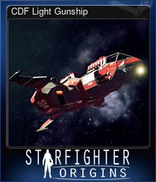 Series 1 - Card 3 of 10 - CDF Light Gunship
