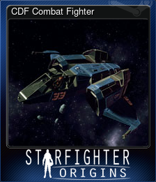 Series 1 - Card 1 of 10 - CDF Combat Fighter