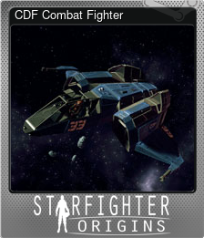 Series 1 - Card 1 of 10 - CDF Combat Fighter