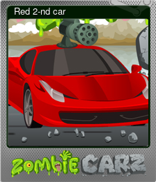 Series 1 - Card 2 of 5 - Red 2-nd car