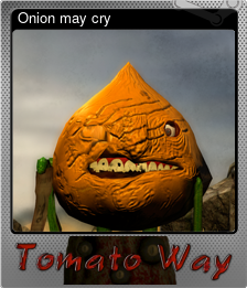 Series 1 - Card 5 of 5 - Onion may cry