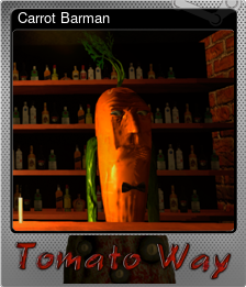 Series 1 - Card 3 of 5 - Carrot Barman