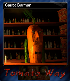 Series 1 - Card 3 of 5 - Carrot Barman