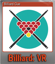 Series 1 - Card 2 of 5 - Billiard Cue