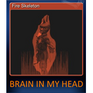 Fire Skeleton