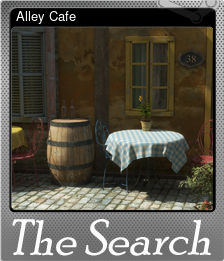 Series 1 - Card 5 of 5 - Alley Cafe