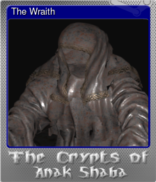 Series 1 - Card 5 of 5 - The Wraith