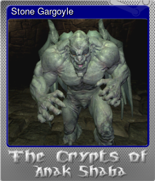 Series 1 - Card 3 of 5 - Stone Gargoyle