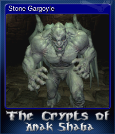 Series 1 - Card 3 of 5 - Stone Gargoyle