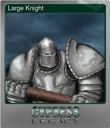 Series 1 - Card 1 of 7 - Large Knight