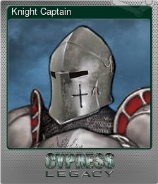Series 1 - Card 3 of 7 - Knight Captain