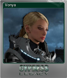 Series 1 - Card 7 of 7 - Vonya