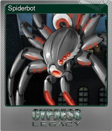 Series 1 - Card 4 of 7 - Spiderbot