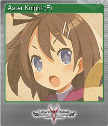 Series 1 - Card 4 of 12 - Aster Knight (F)