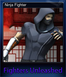 Series 1 - Card 4 of 5 - Ninja Fighter