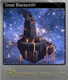 Series 1 - Card 1 of 5 - Great Blacksmith