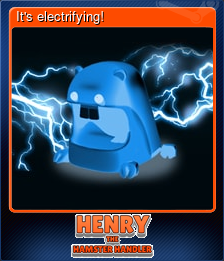 Series 1 - Card 4 of 5 - It's electrifying!