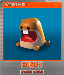 Series 1 - Card 1 of 5 - HAMSTERS!