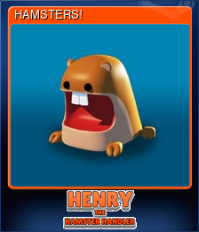 Series 1 - Card 1 of 5 - HAMSTERS!