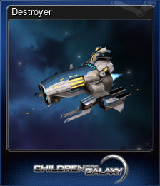 Series 1 - Card 2 of 9 - Destroyer