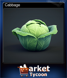 Series 1 - Card 4 of 5 - Cabbage