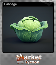 Series 1 - Card 4 of 5 - Cabbage