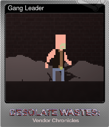 Series 1 - Card 1 of 5 - Gang Leader