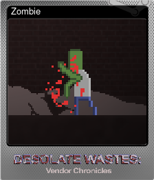 Series 1 - Card 5 of 5 - Zombie