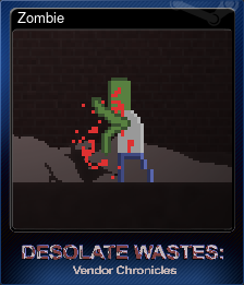 Series 1 - Card 5 of 5 - Zombie