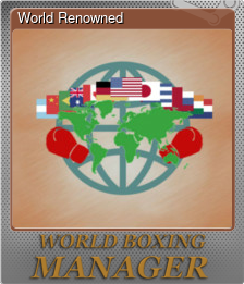 Series 1 - Card 4 of 5 - World Renowned