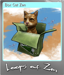 Series 1 - Card 4 of 5 - Box Cat Zen
