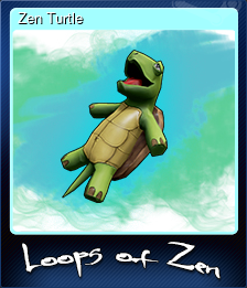Series 1 - Card 2 of 5 - Zen Turtle
