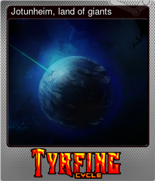 Series 1 - Card 6 of 9 - Jotunheim, land of giants