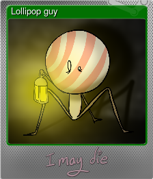 Series 1 - Card 2 of 8 - Lollipop guy