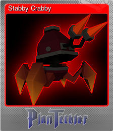 Series 1 - Card 2 of 6 - Stabby Crabby